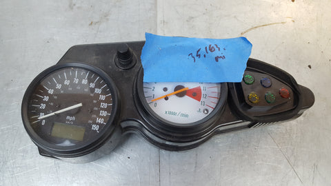 gauge cluster 35,163 mile S 1g sv650S 99-02