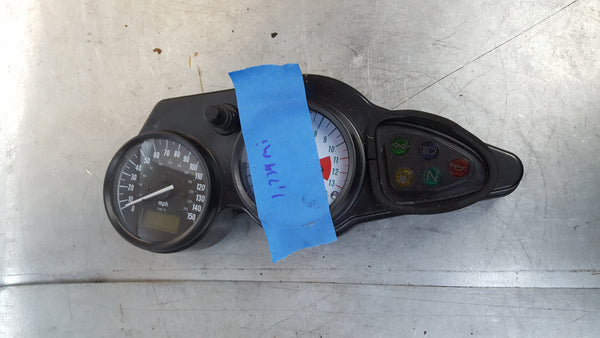 1,734 mile S gauge cluster 1g sv650S 99-02