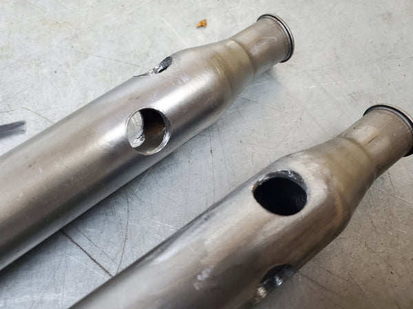 Damper rods Filled/drilled for emulators 1g sv650 99-02