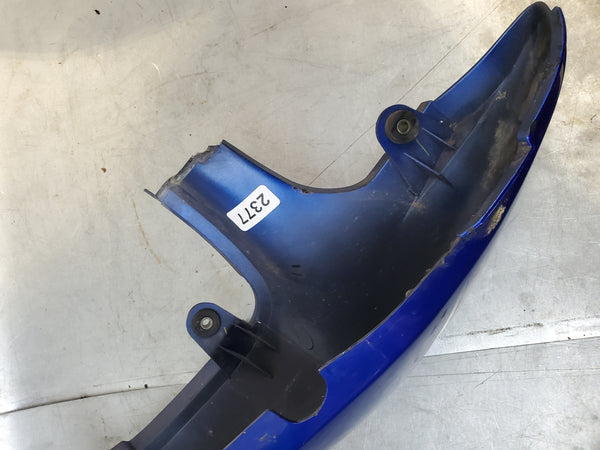 broken tab yc2 blue left tail fairing plastic 1g 99-02 sv650