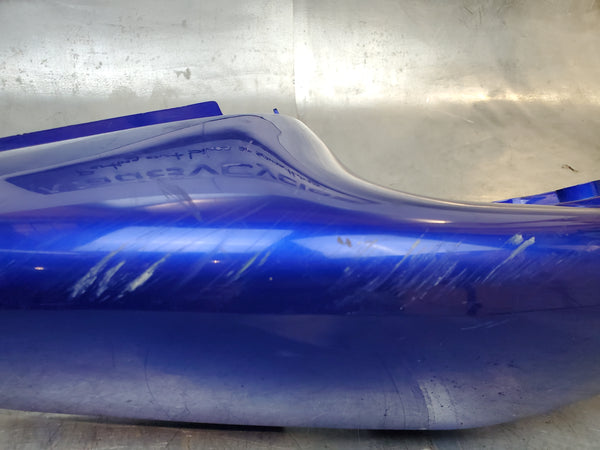 scratched yc2 blue right tail fairing plastic 1g 99-02 sv650