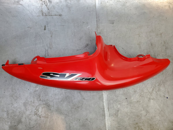 y7m red right tail fairing plastic 1g 99-02 sv650