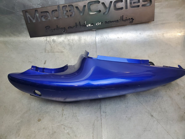 left tail fairing scratched yc2 blue 1g