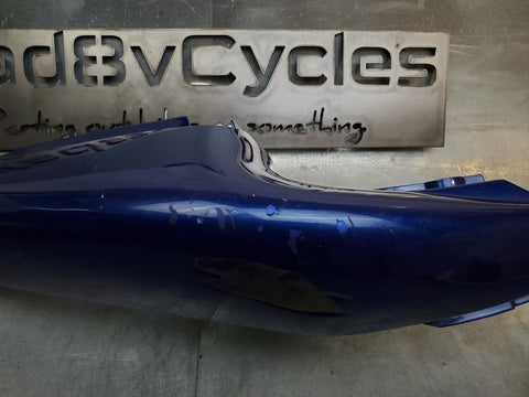 non-oem blue right tail fairing plastic 1g 99-02 sv650