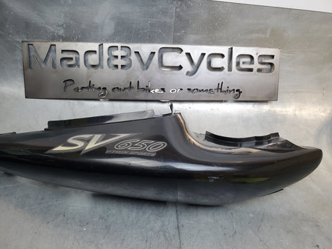 black back right tail fairing 1g sv650 99-02 Y7L