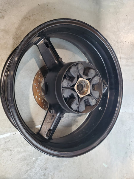 black rear wheel for 03+ sv1000