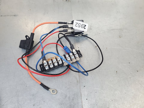 power distribution block with relay