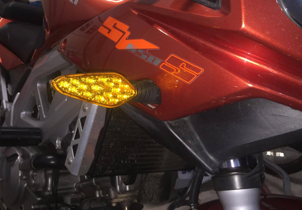 New - LED DOT Turn Signals - Clear Lens