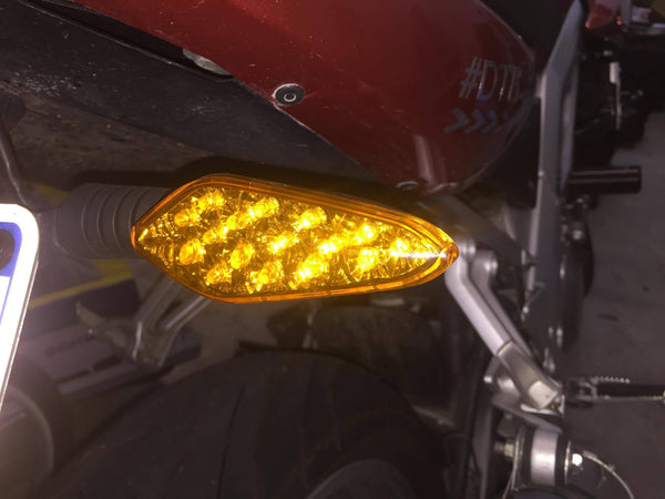 New - LED DOT Turn Signals - Clear Lens