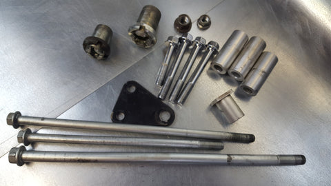 motor mount bolt and hardware kit for 1g sv650 99-02