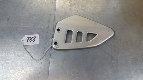 left rearset heel plate for 1g sv650 99-02