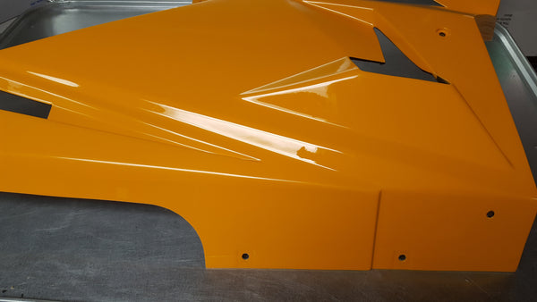 New Old Stock - Bottom Right Fairing Plastics for Fischer MRX