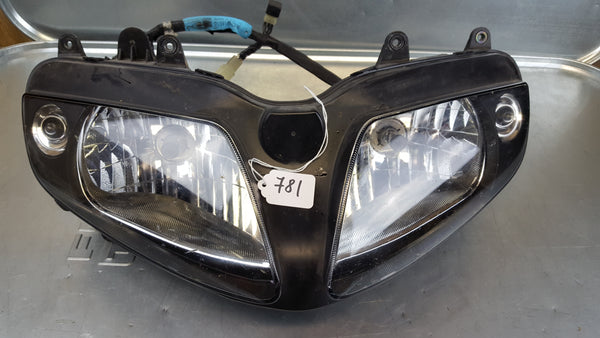 s headlight with broken tabs   2g sv650/sv1000 2003+