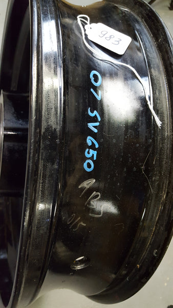 sv650 ABS rear wheel (different from regular) 2g 07+