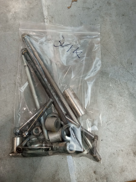 motor mount bolt and hardware kit for sv1000 03+