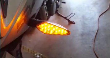 New - LED DOT Turn Signals - Clear Lens